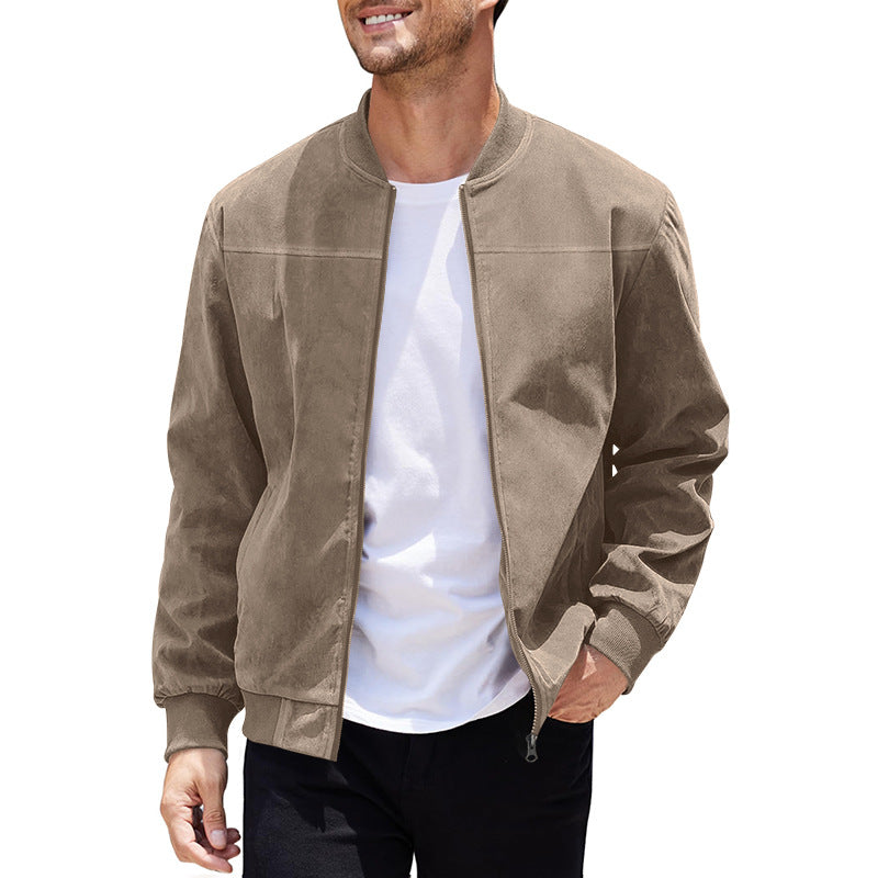 KZZ Fall Outfits men's spring early summer thin casual jacket