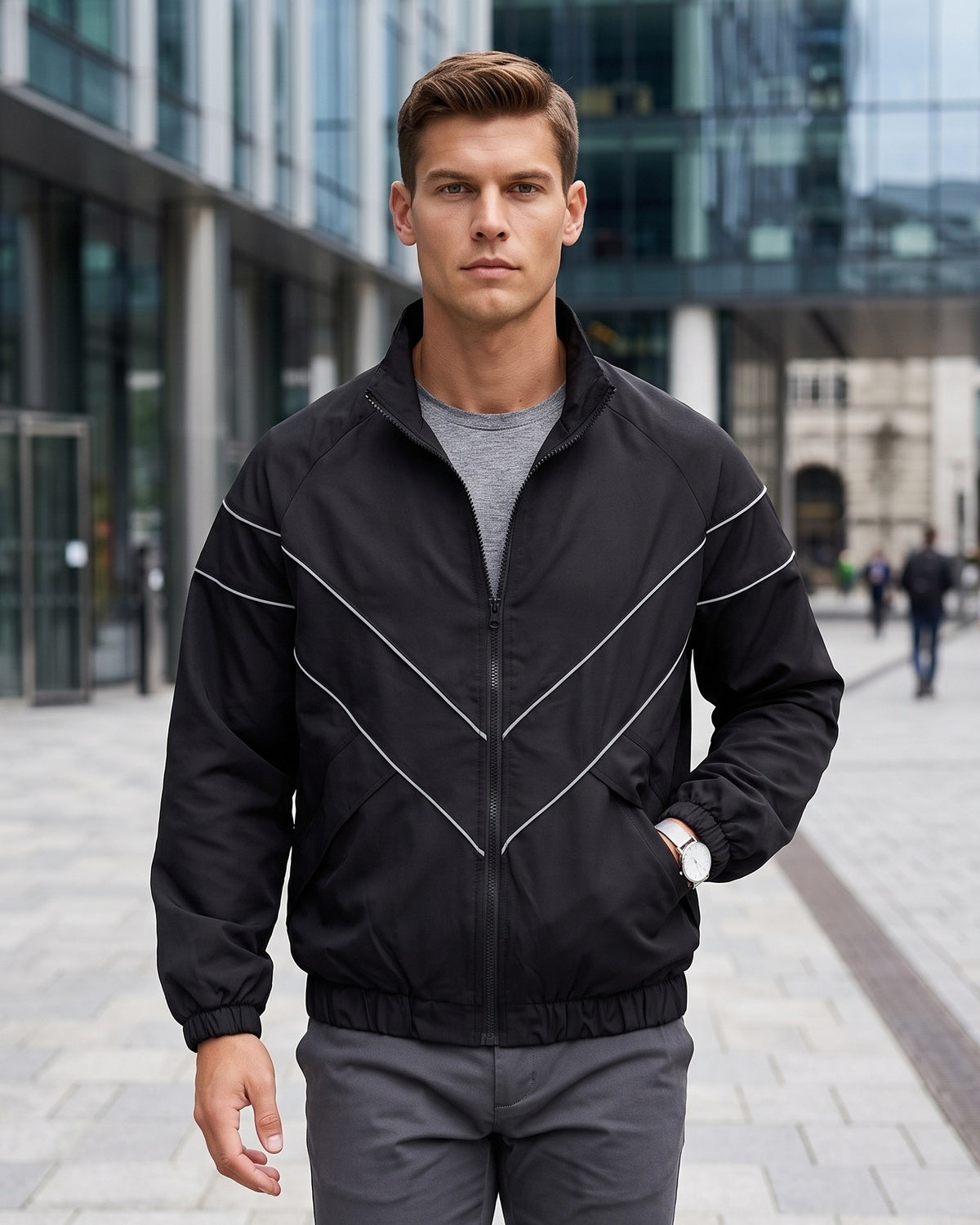 KZZ Casual zip-up jacket