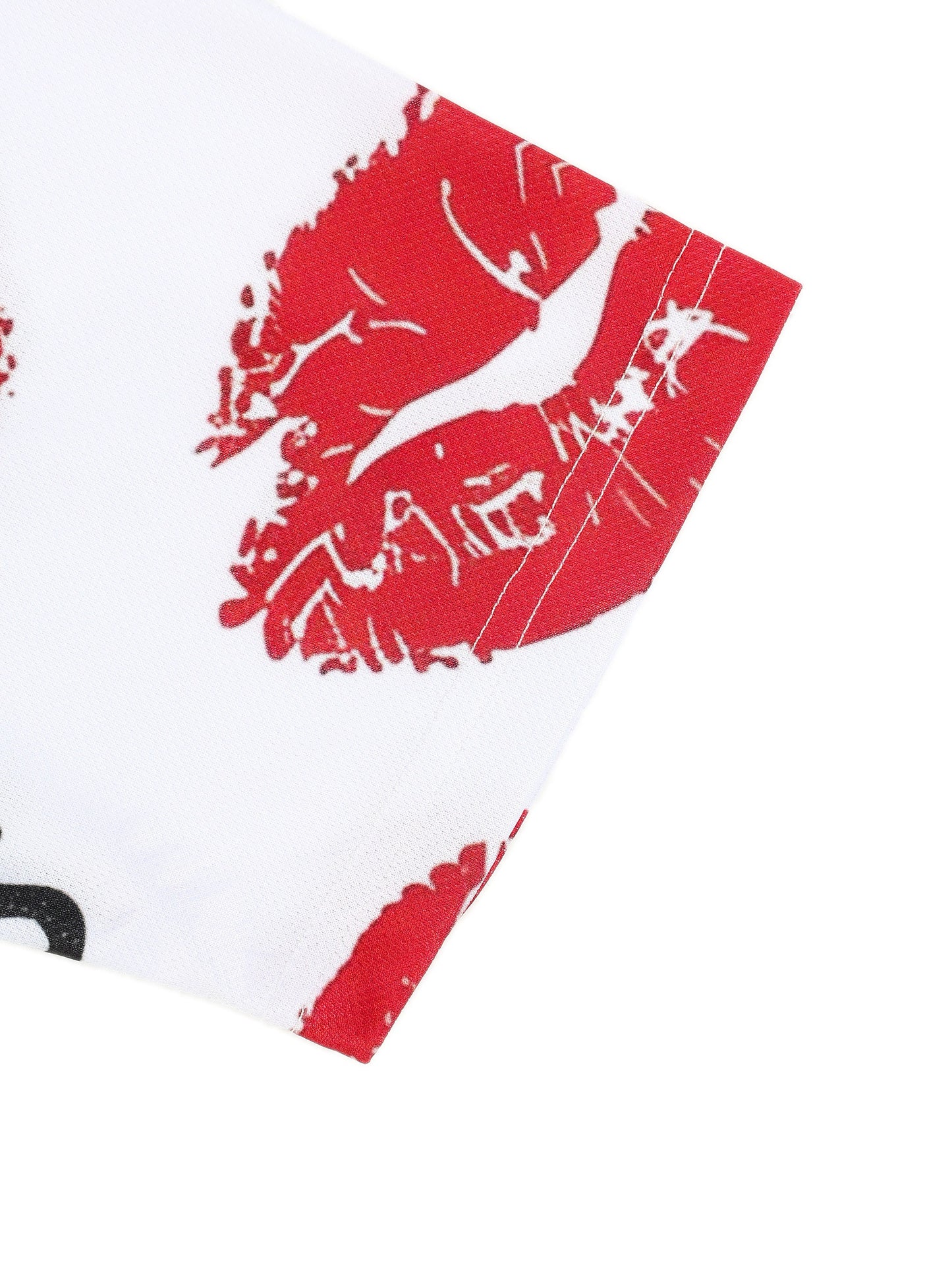 KZZ Men's Slim-Fit Short-Sleeve Polo Shirt with Unique Print