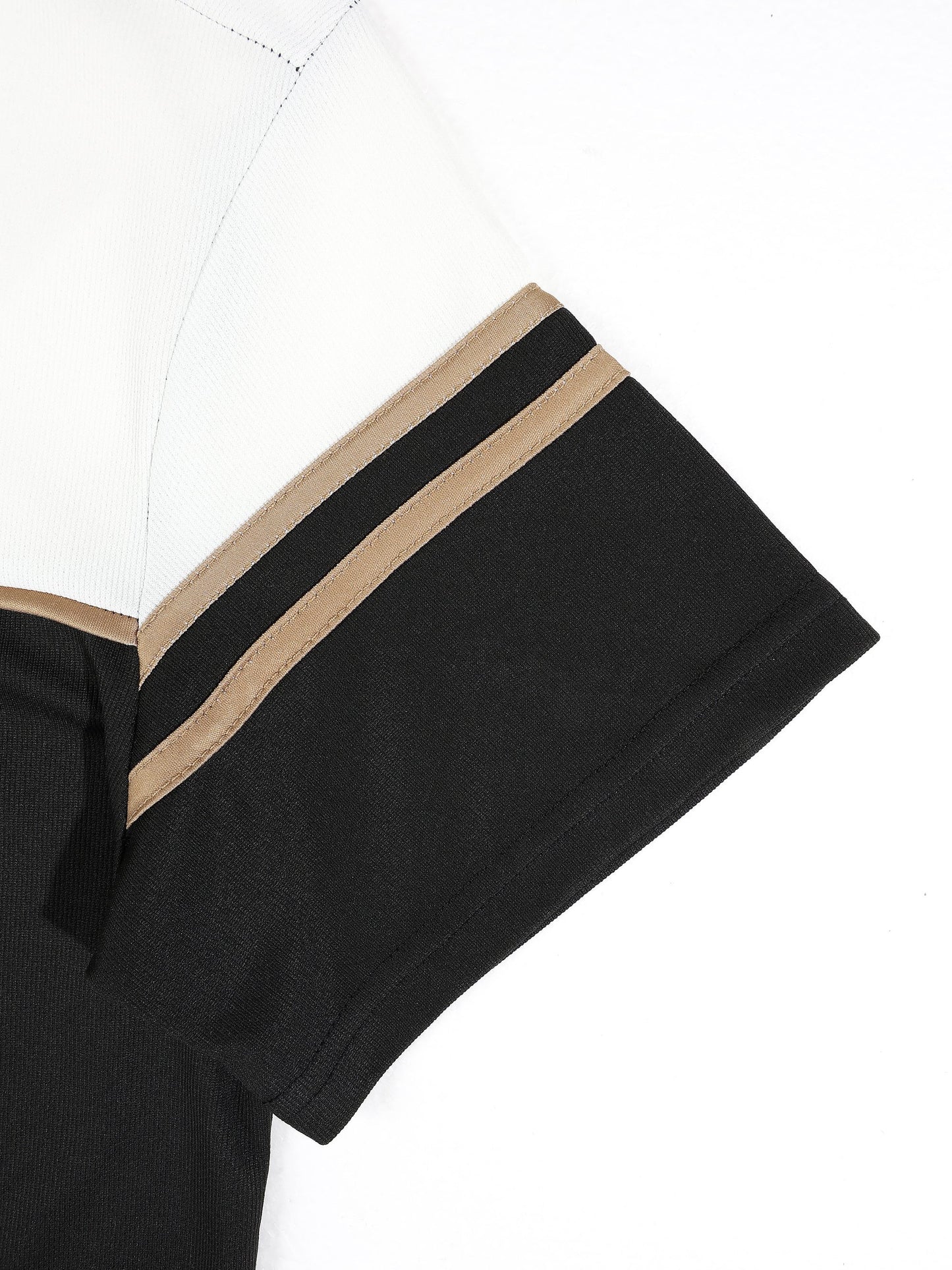 KZZ Short-sleeve half-zip T-shirt and drawstring shorts