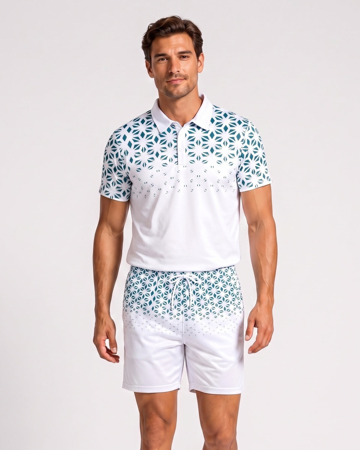KZZ Men's Classic Summer Casual Set