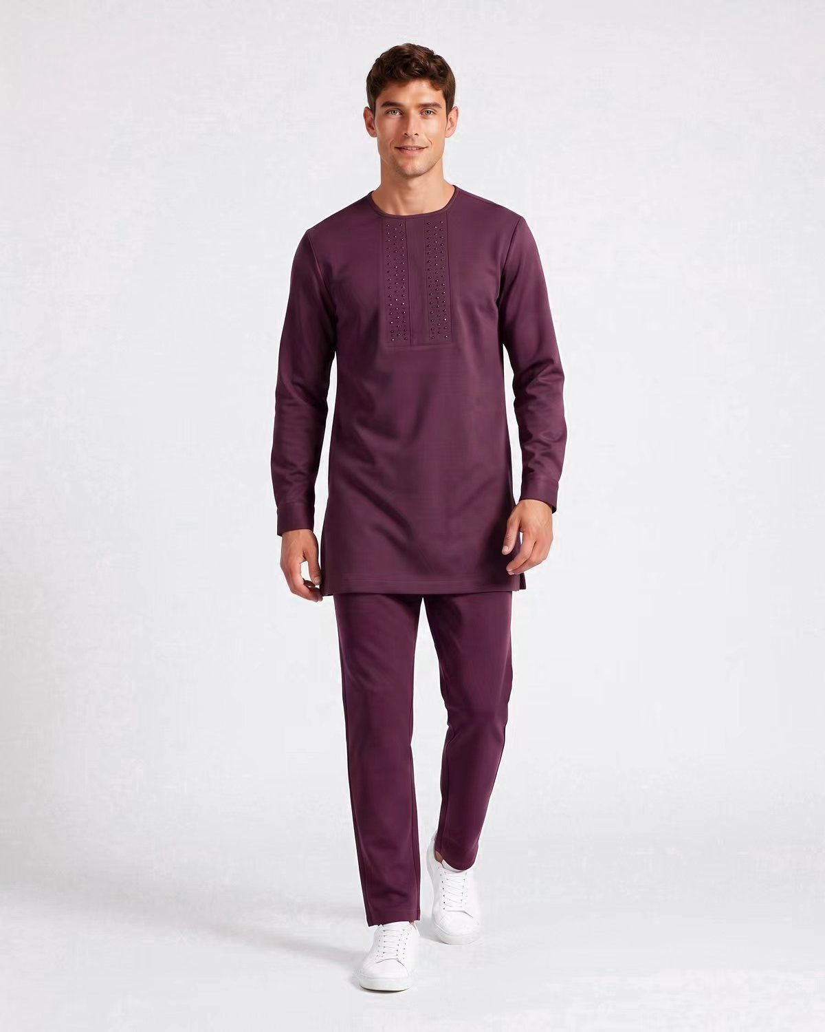 KZZ Men's Robe Set