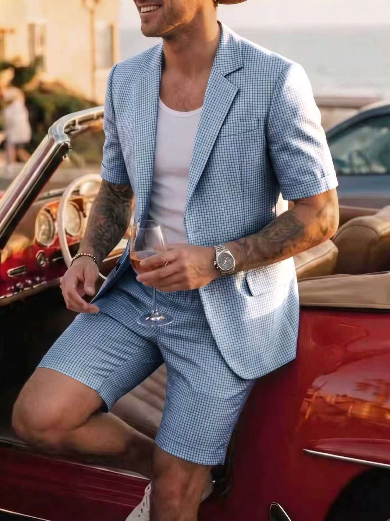 KZZ Casual Two-Piece Suit