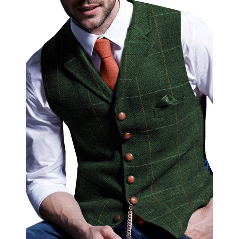 KZZ Classic Formal & Casual Sleeveless Waistcoat