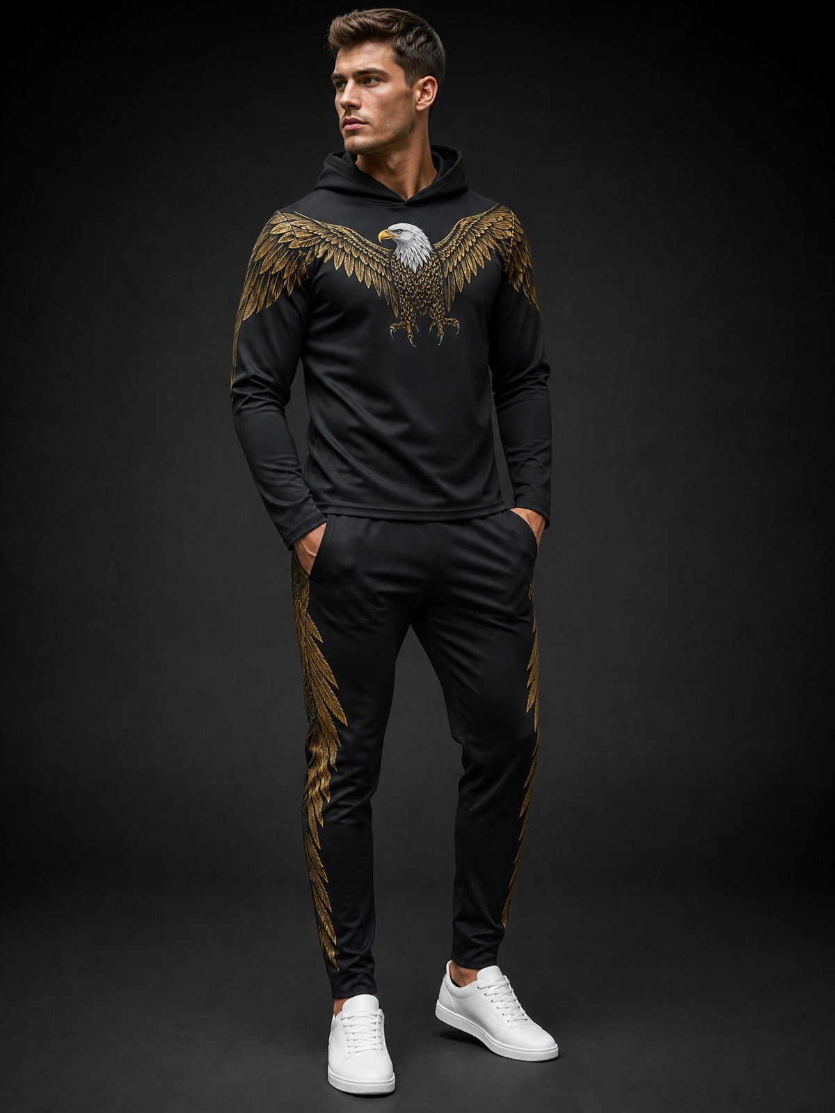 KZZ Hoodie Casual Set Autumn/Winter Hoodie
