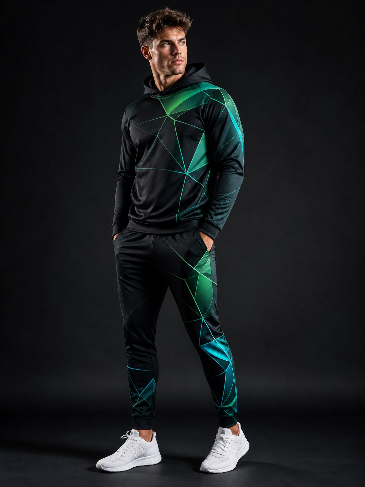 KZZ Hoodie Casual Set Autumn/Winter Hoodie