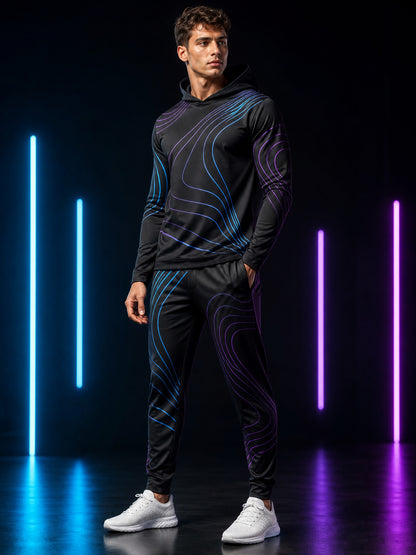 KZZ Hoodie Casual Set Autumn/Winter Hoodie