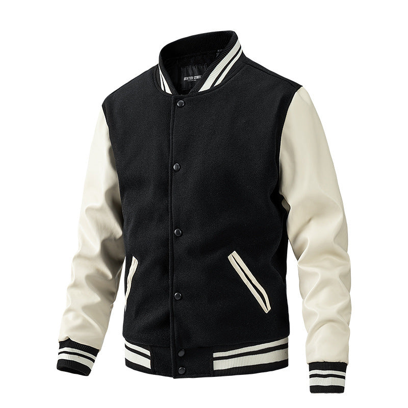 KZZ Men's Fashion Baseball Jacket
