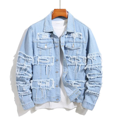 KZZ Men's Denim Jacket