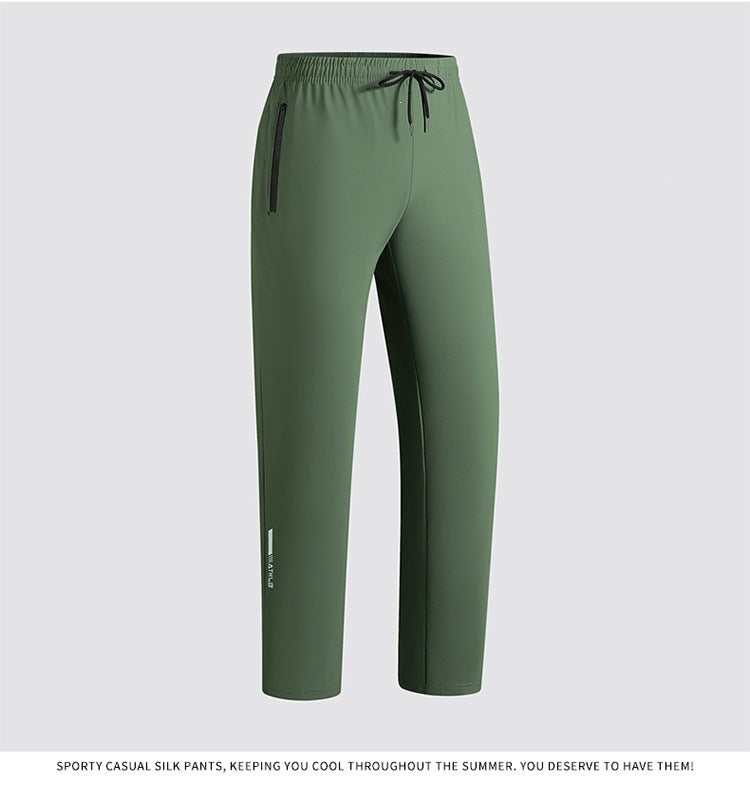 KZZ Men's Plus-Size Casual Pants (Spring/Summer)