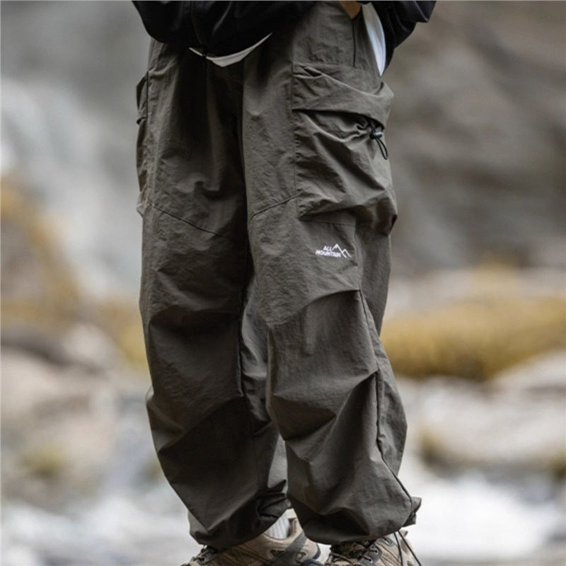 KZZ Men's Stylish Loose-Fit Cargo Pants