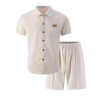 KZZ Men's Business Casual Sportswear Set
