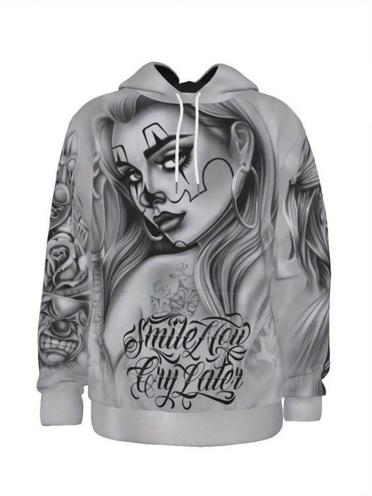 KZZ Men’s 3D Chicano Hoodie
