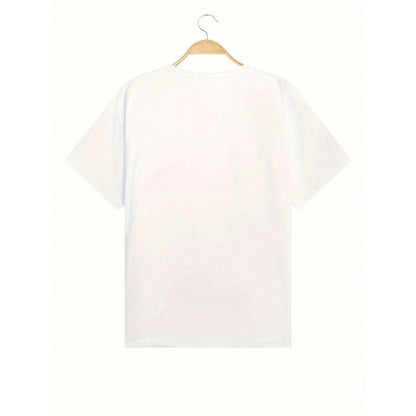 KZZ Men's Casual Short-Sleeve T-Shirt