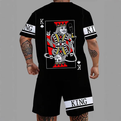 KZZ Men's Summer Athletic Set