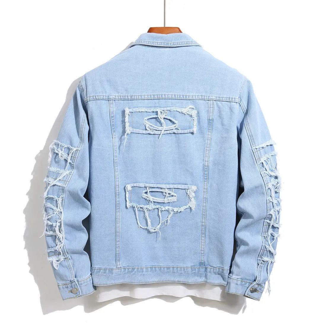 KZZ Men's Denim Jacket