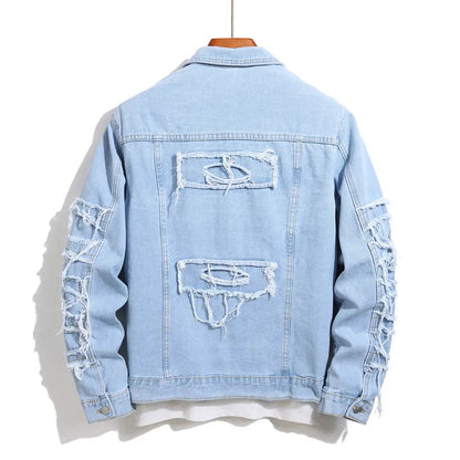 KZZ Men's Denim Jacket