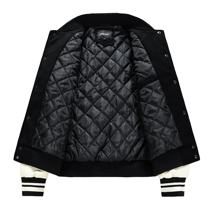 KZZ Men's Fashion Baseball Jacket