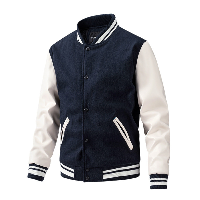 KZZ Men's Fashion Baseball Jacket