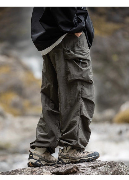 KZZ Men's Stylish Loose-Fit Cargo Pants