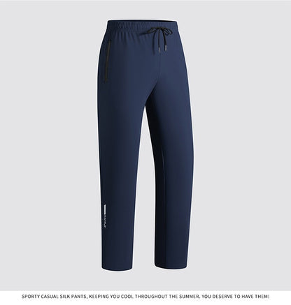 KZZ Men's Plus-Size Casual Pants (Spring/Summer)