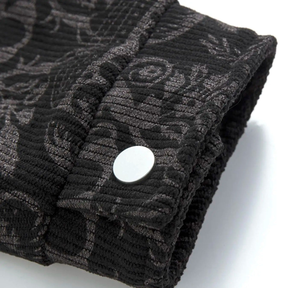 KZZ Men's Printed Zip-Up Jacket