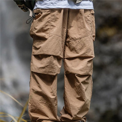 KZZ Men's Stylish Loose-Fit Cargo Pants