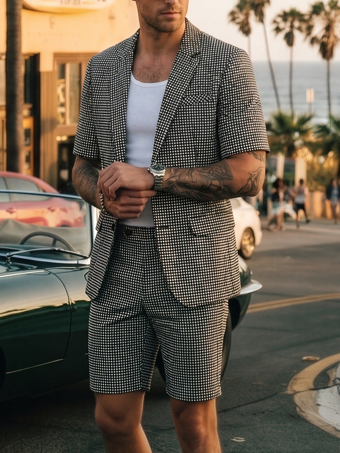 KZZ Casual Two-Piece Suit
