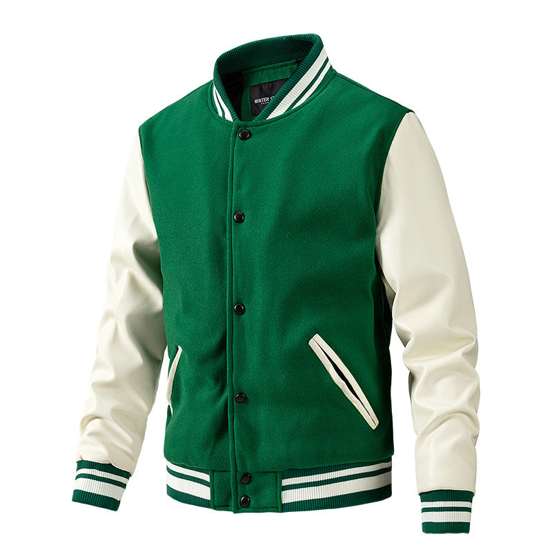 KZZ Men's Fashion Baseball Jacket