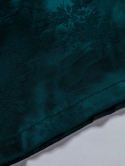 KZZ Men's Embroidered Short-Sleeve Shirt
