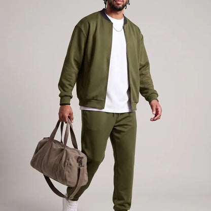 KZZ Men's Casual Outdoor Sports Suit