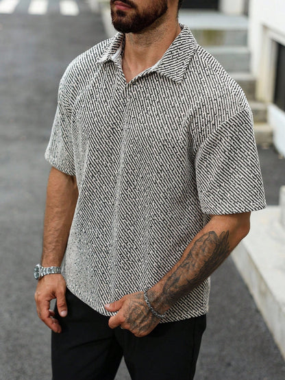 KZZ Casual Short-Sleeve T-Shirt