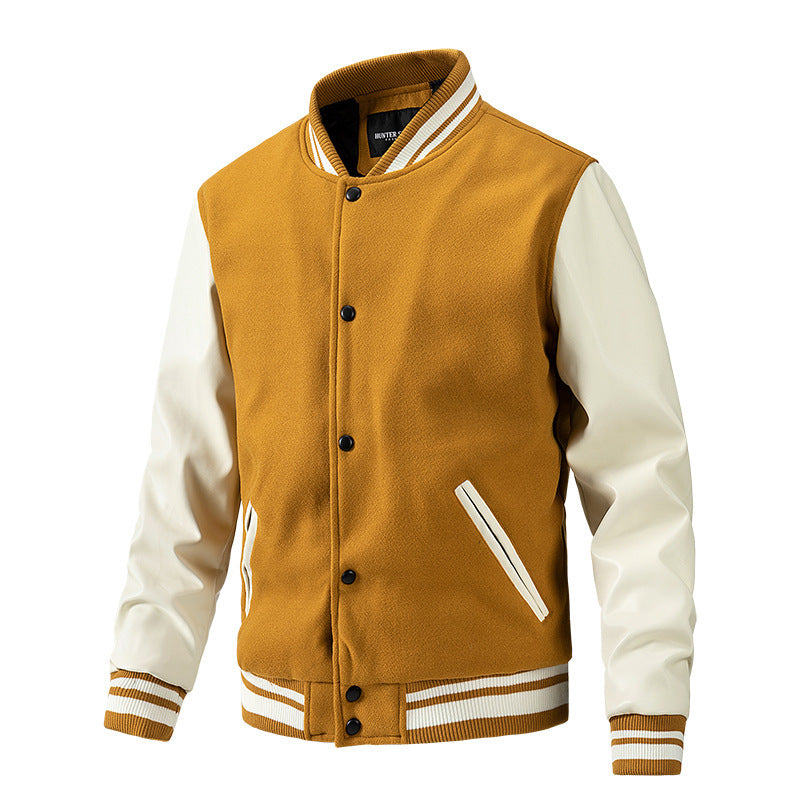 KZZ Men's Fashion Baseball Jacket