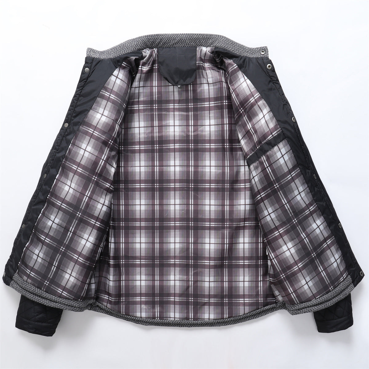 KZZ Men's Quilted Boston Style Jacket