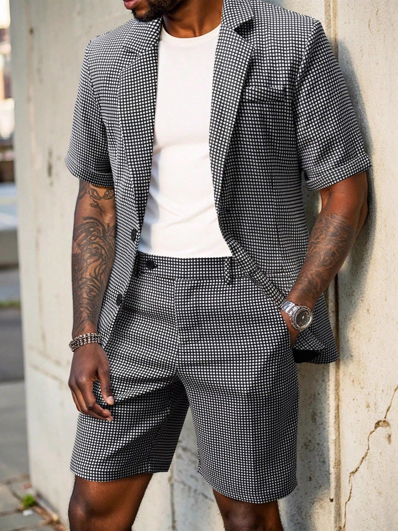 KZZ Casual Two-Piece Suit