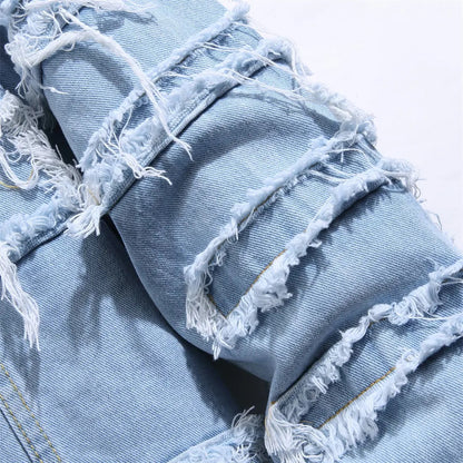 KZZ Men's Denim Jacket