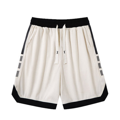 KZZ Men's Loose-Fit Retro Basketball Shorts