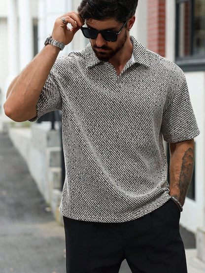 KZZ Casual Short-Sleeve T-Shirt