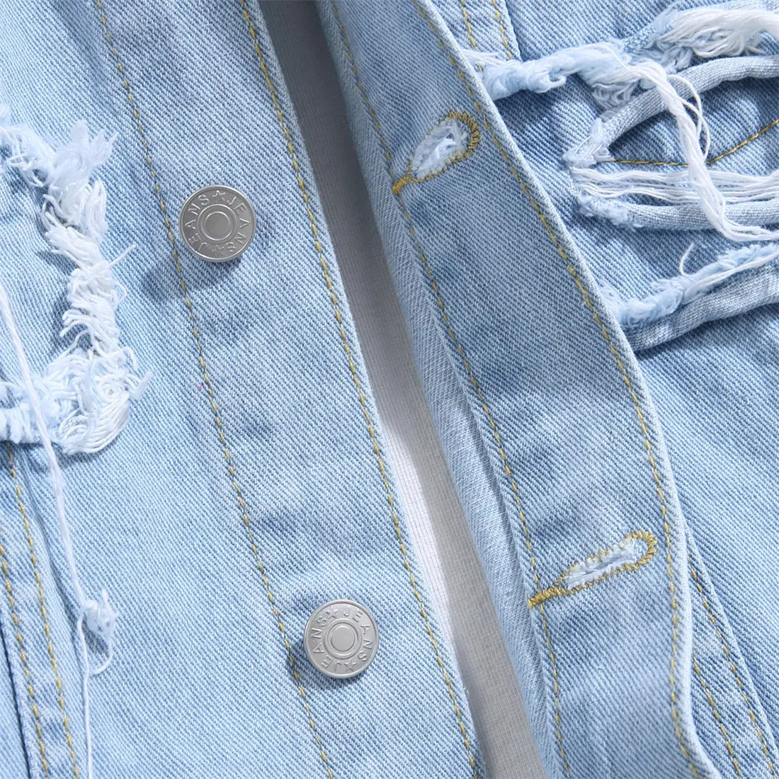 KZZ Men's Denim Jacket