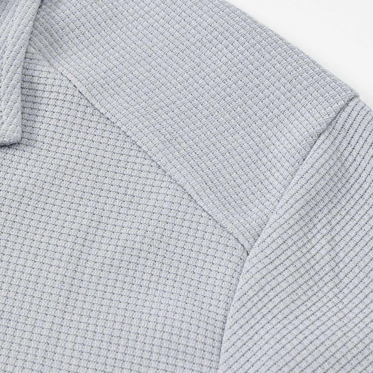 KZZ Blazer-style cardigan with single-breasted buttons, double pockets, casual long sleeves