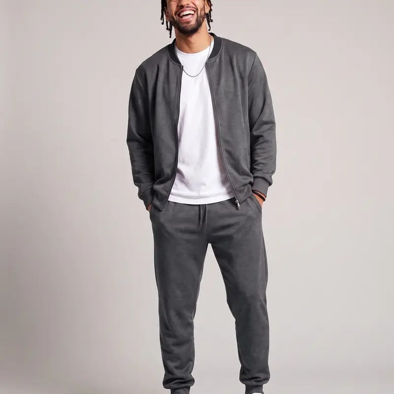 KZZ Men's Casual Outdoor Sports Suit