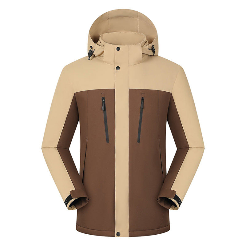 KZZ Durable, wrinkle-resistant, and windproof outdoor jacket