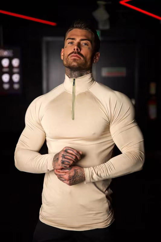 KZZ Men's Milk Silk Long Sleeve