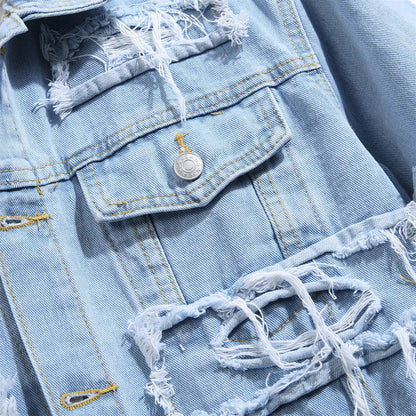 KZZ Men's Denim Jacket