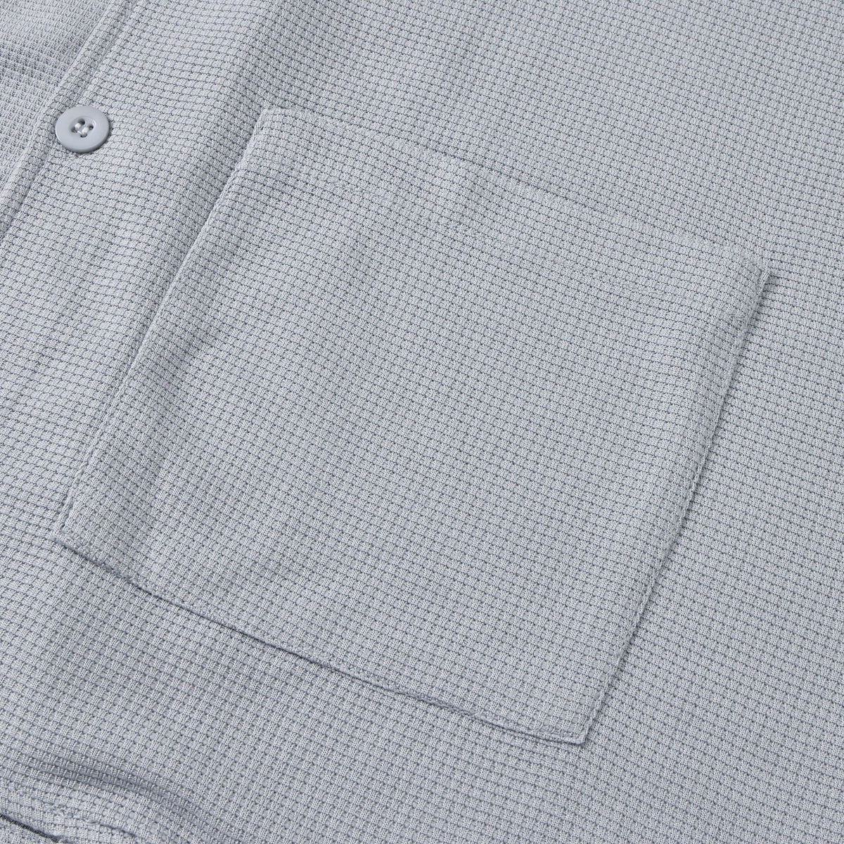 KZZ Blazer-style cardigan with single-breasted buttons, double pockets, casual long sleeves