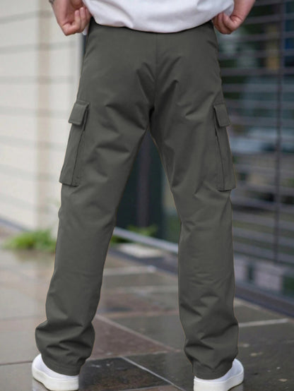 KZZ Men's casual cargo pants