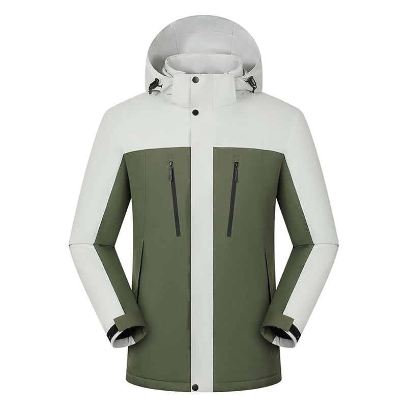 KZZ Durable, wrinkle-resistant, and windproof outdoor jacket