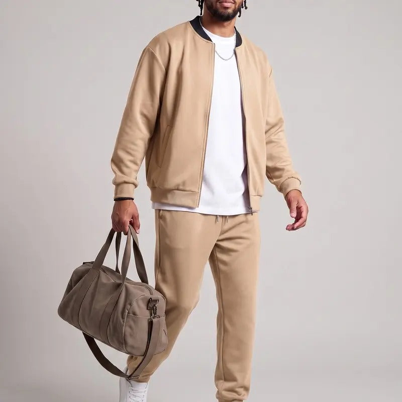 KZZ Men's Casual Outdoor Sports Suit