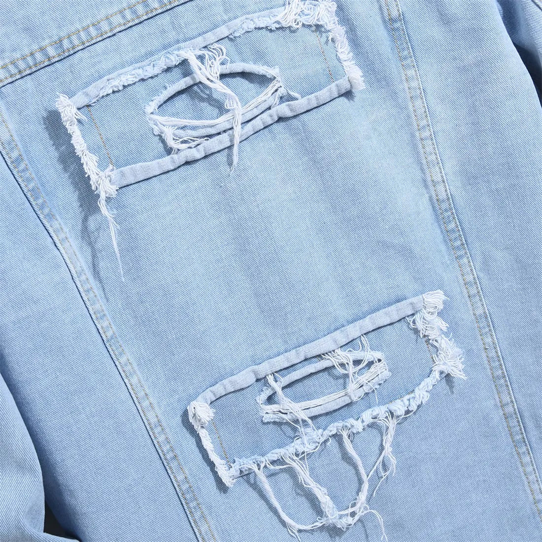 KZZ Men's Denim Jacket