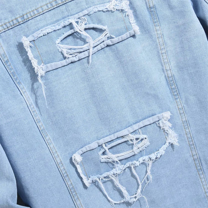 KZZ Men's Denim Jacket
